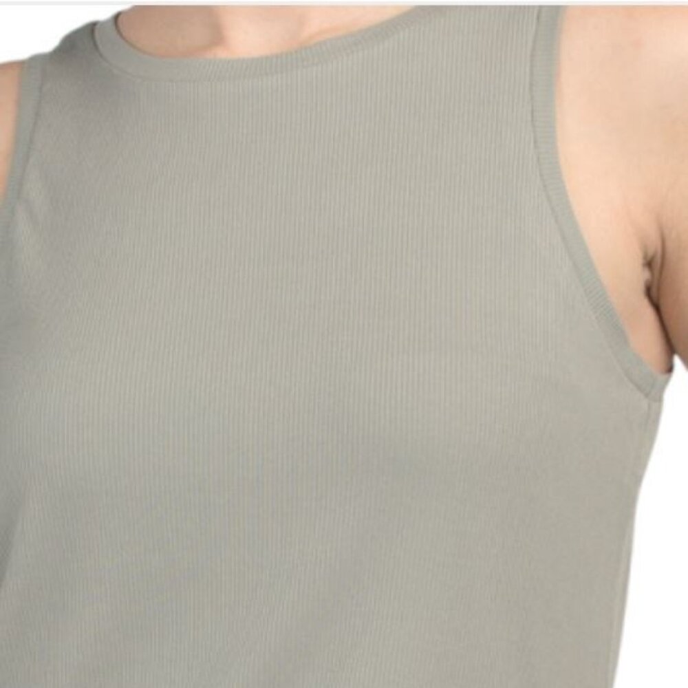 NWT NICOLE MILLER Green High Neck Tank and Pockets Pull on Pants Set Size - Picture 5 of 12